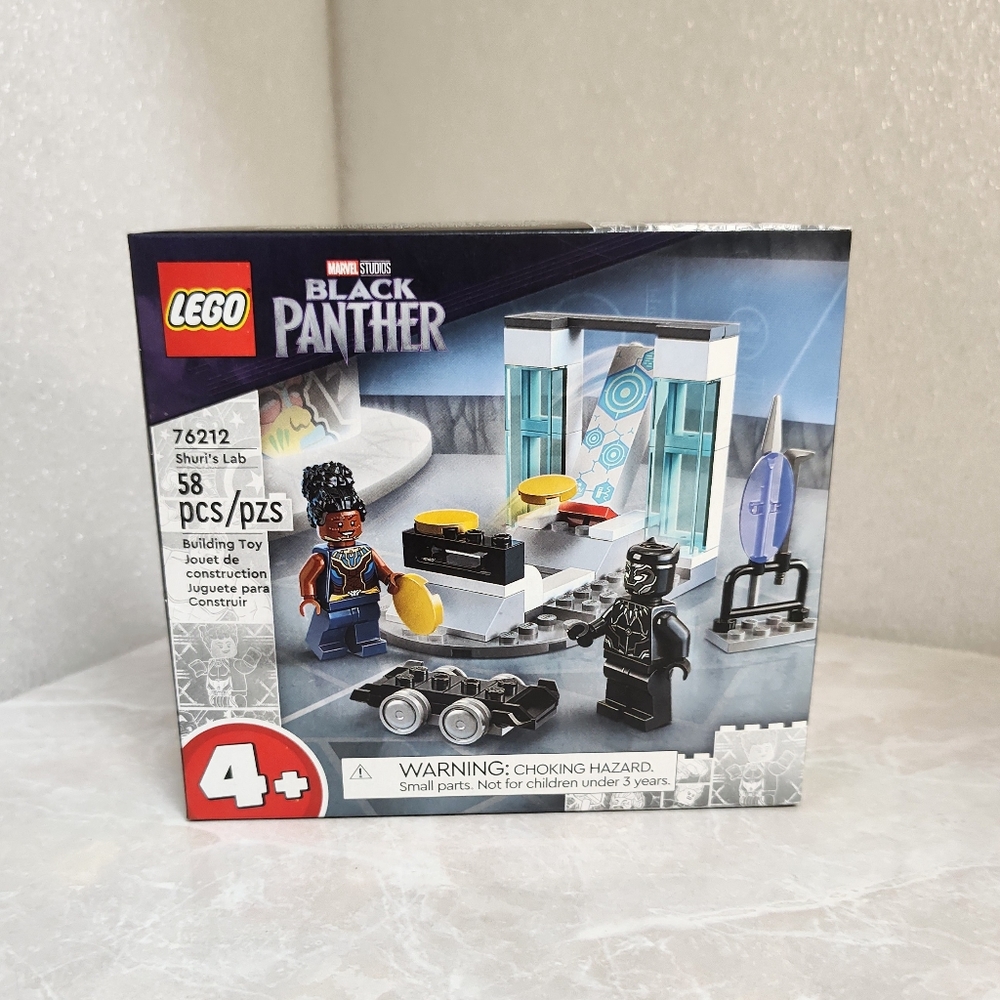 NWT LEGO® Marvel Black Panther Shuri's Lab (76212) 